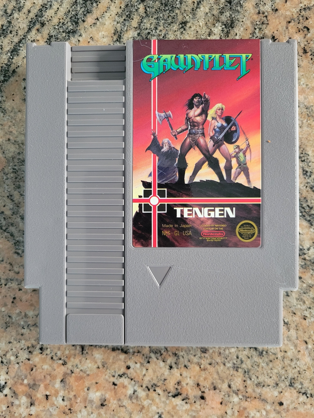 Nintendo (NES): Gauntlet Game with Protective Sheath. Excellent Condition. $15